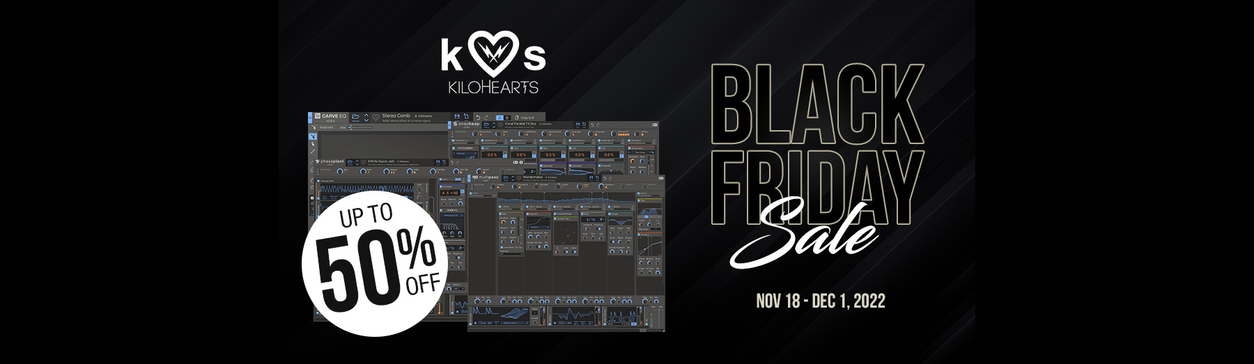 Kilohearts Black Friday Sale