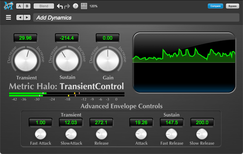 Metric Halo TransientControl v4
