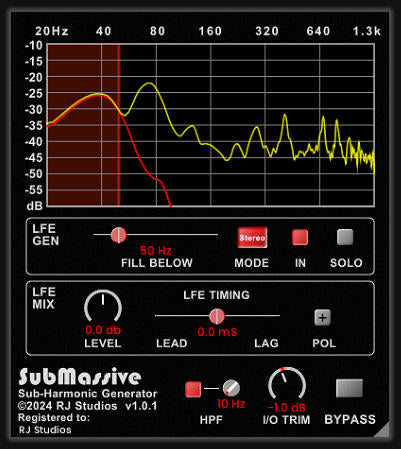 Raising Jake Studios SubMassive - Sub-Harmonic Generator