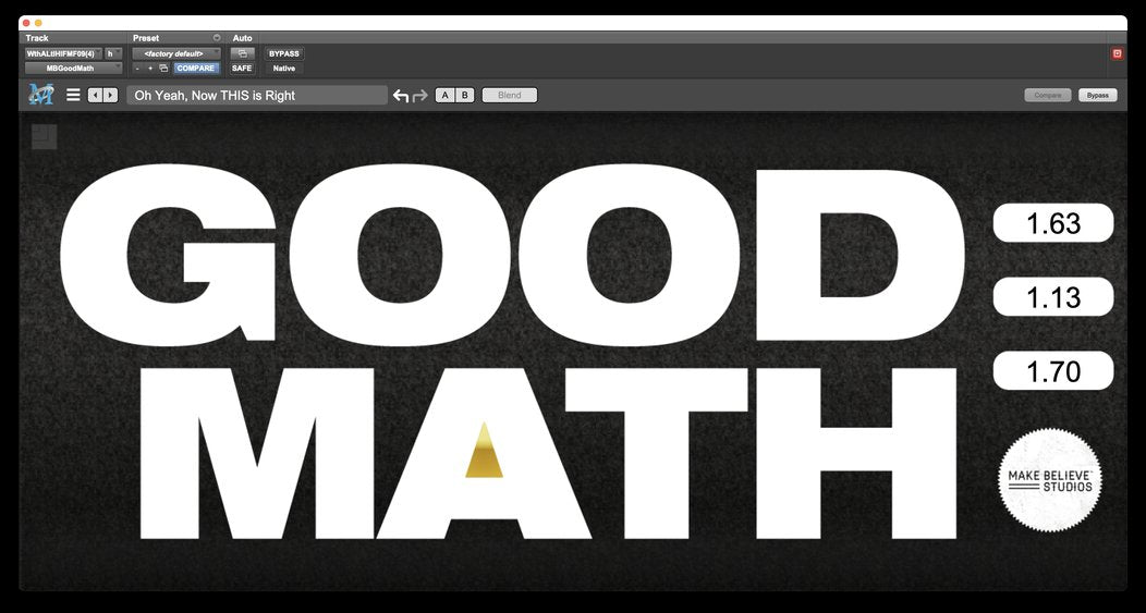 Make Believe GoodMath