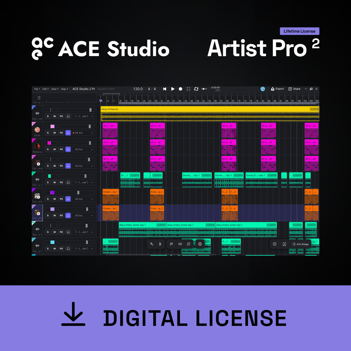 ACE Studio Artist Pro 2.0 Lifetime