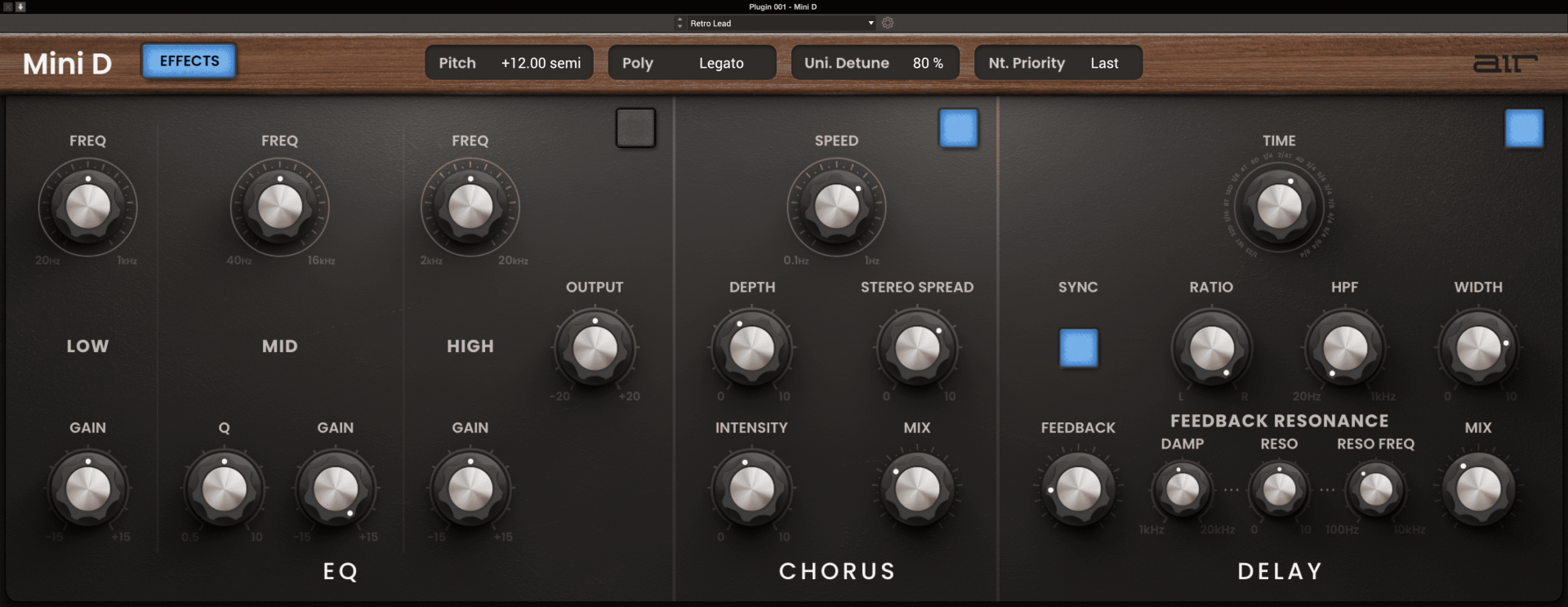 AIR Music Tech Mini D