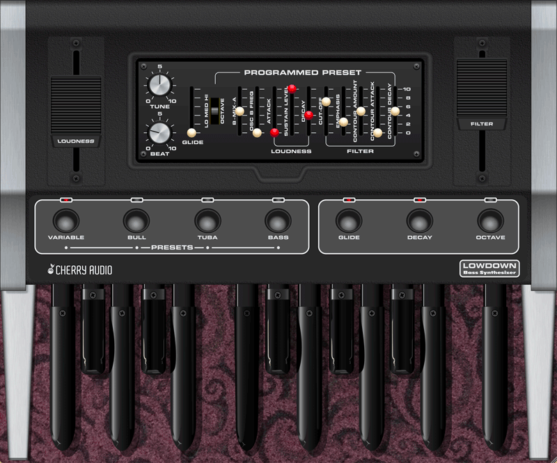 Cherry Audio Lowdown Bass Synthesizer