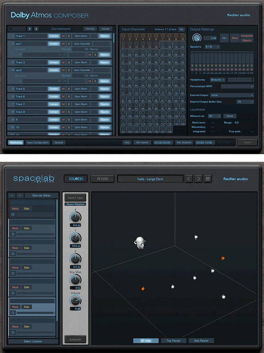 Fiedler Audio Dolby Atmos Composer & Spacelab Ignition