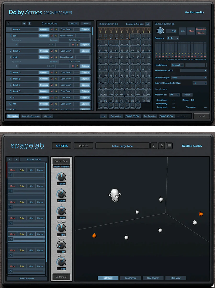 Fiedler Audio Dolby Atmos Composer & Spacelab Interstellar