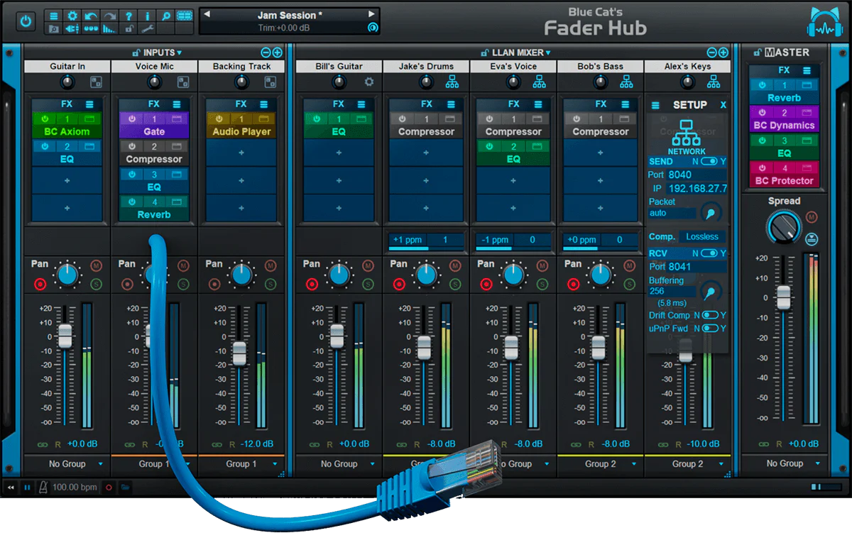 Blue Cat Audio Fader Hub
