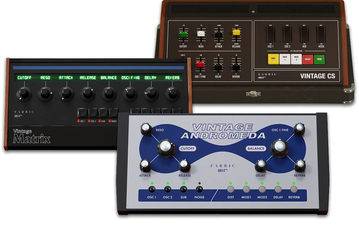 AIR Music Tech Fabric Vintage Synths Vol. 2