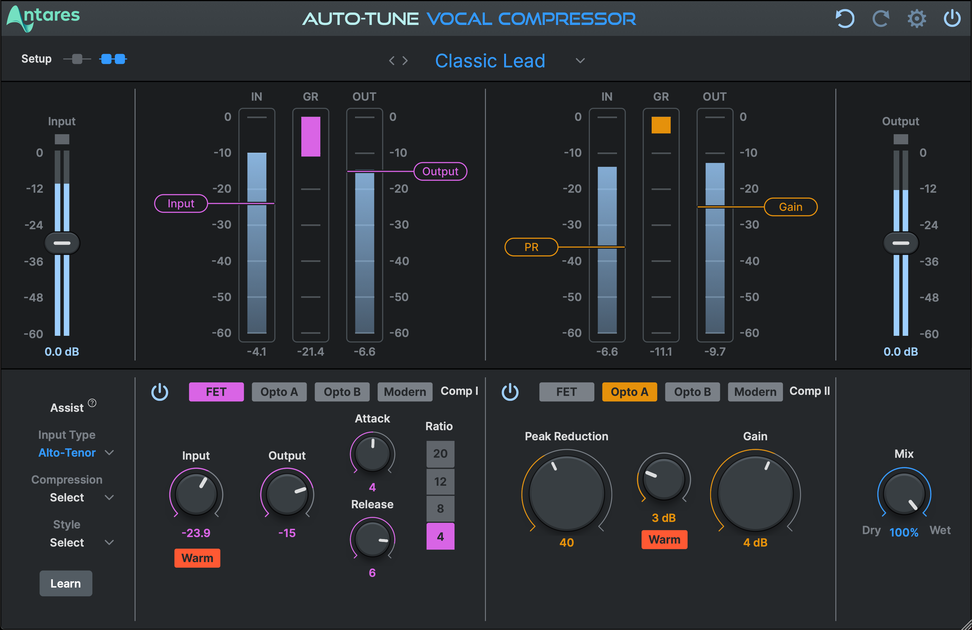 Antares Auto-Tune Vocal Compressor