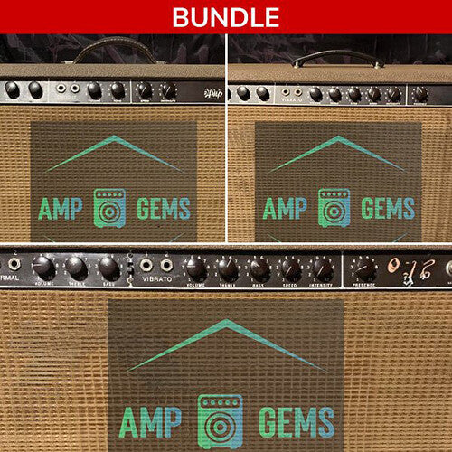 IK Multimedia Amp Gems '60s Brown Panel Bundle