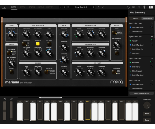 Moog Mariana