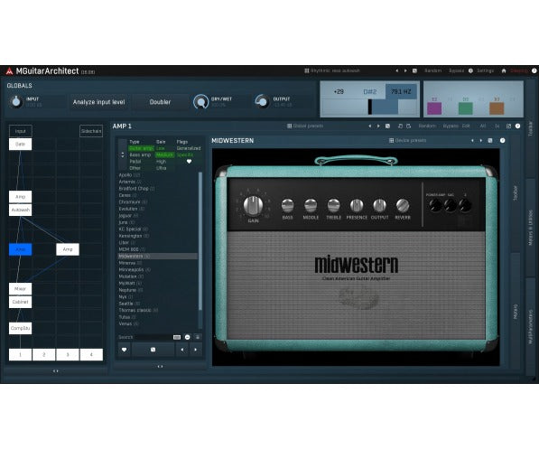 Melda MGuitarArchitect