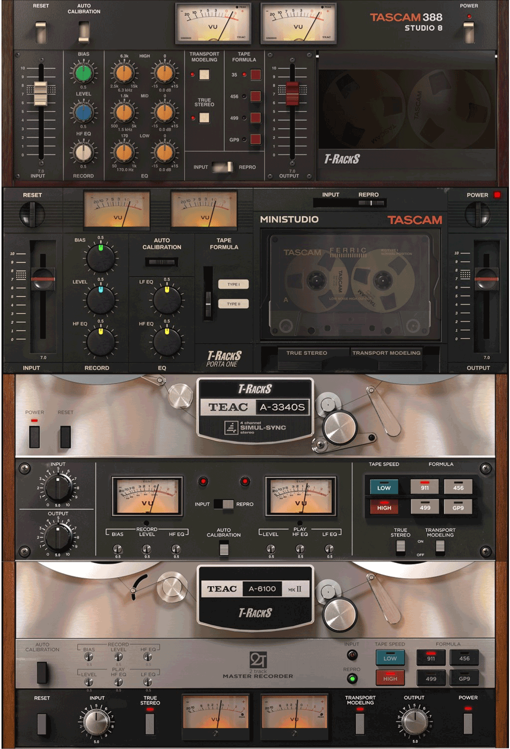 IK Multimedia T-RackS TASCAM Tape Collection
