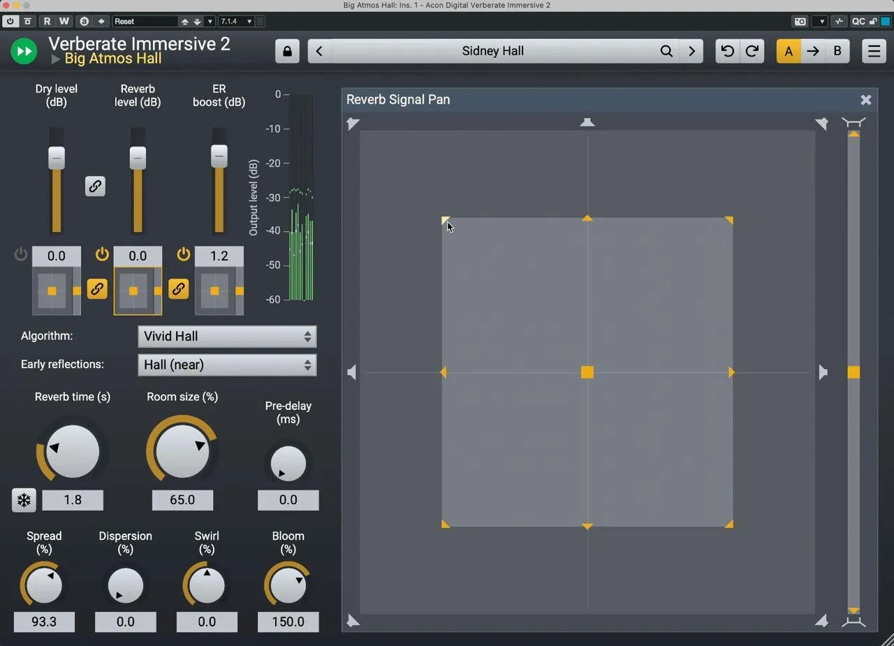Acon Digital Verberate Immersive 2 UPGRADE From Verberate 2