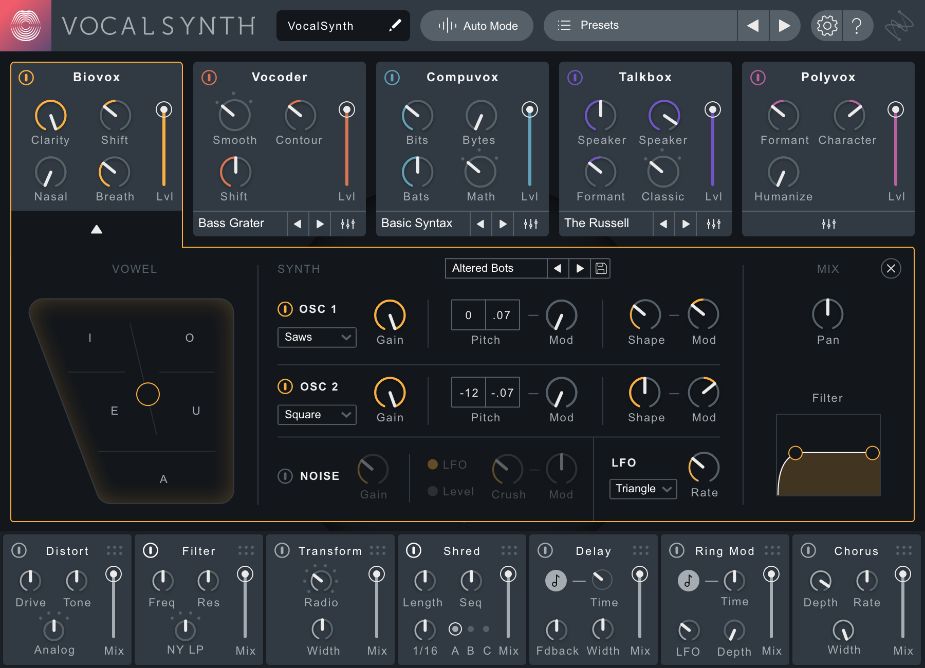 iZotope VocalSynth 2