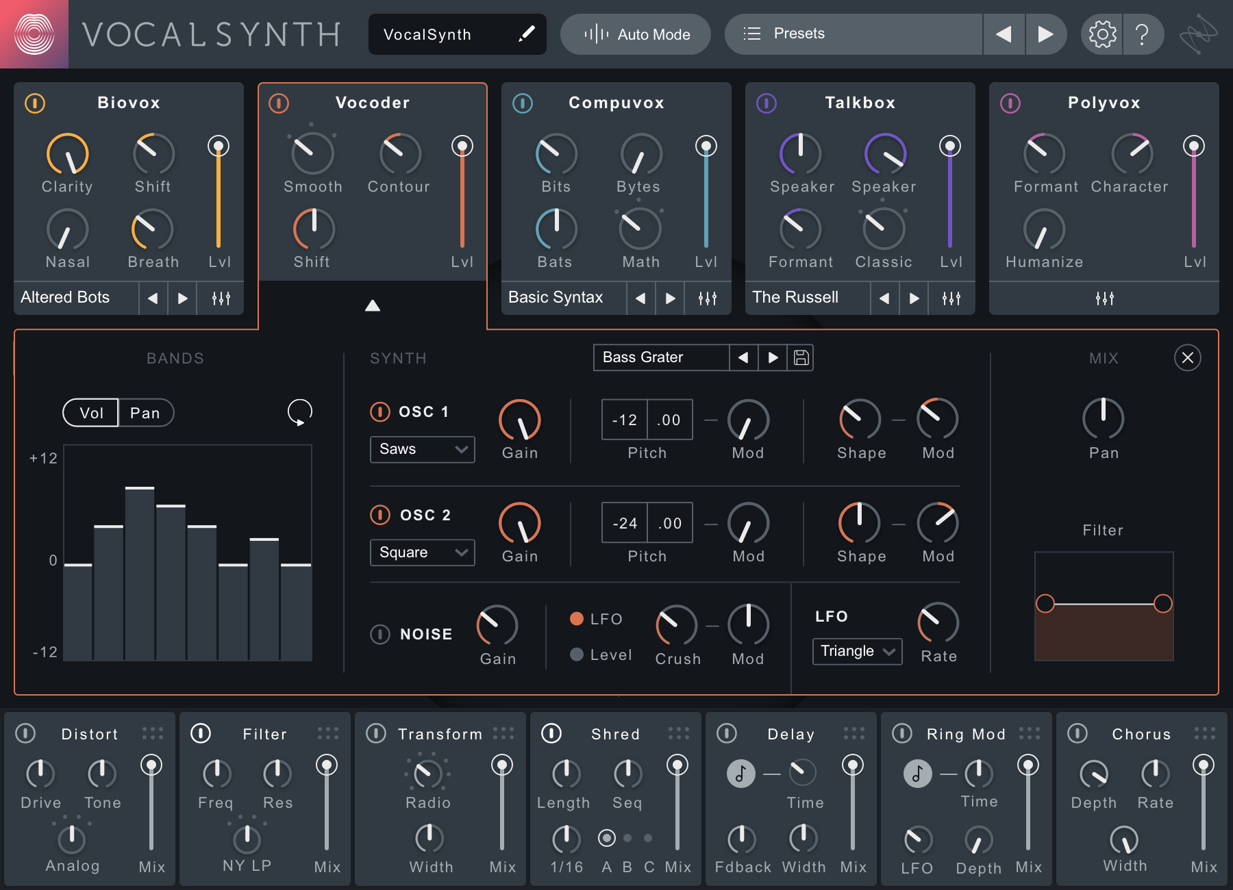 iZotope VocalSynth 2