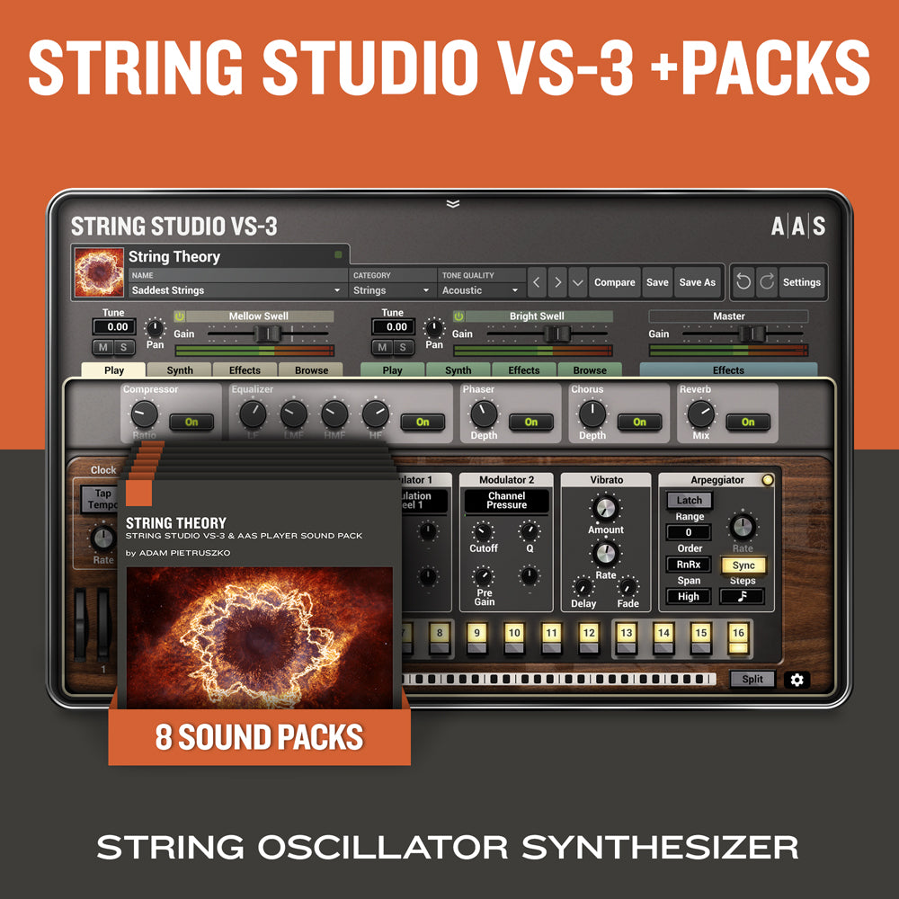 Applied Acoustics Systems String Studio VS-3 & Packs