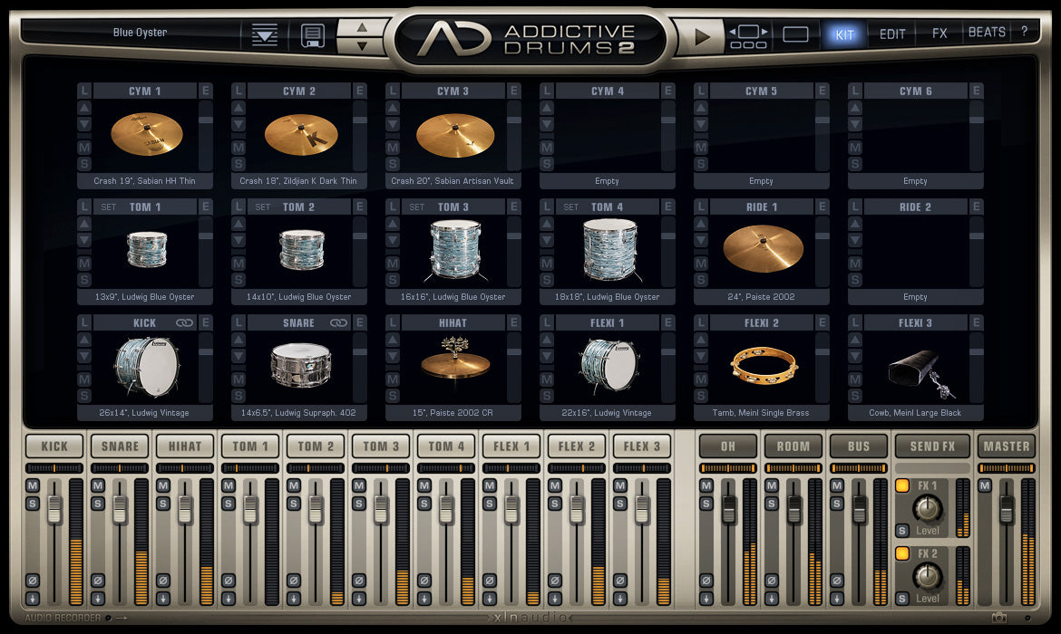 XLN Audio Blue Oyster ADPACK - AD2