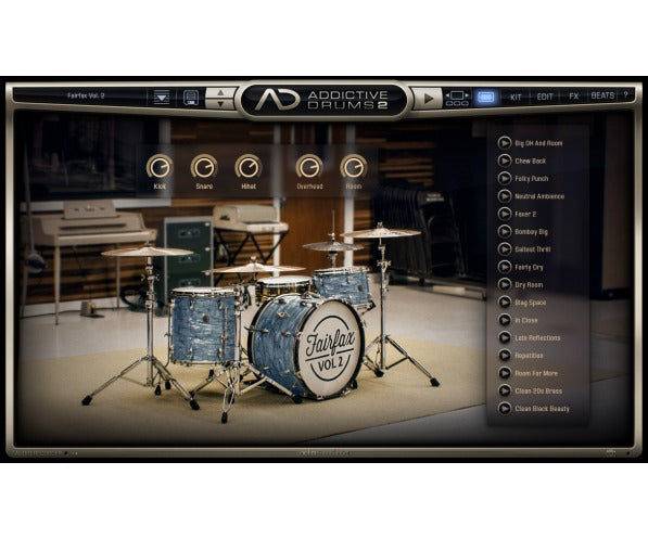 XLN Audio Fairfax V2 ADPACK - AD2