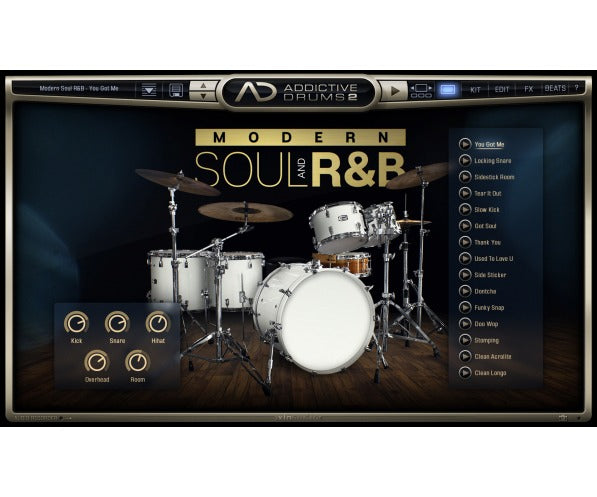 XLN Audio Mod Soul R&B ADPACK - AD2