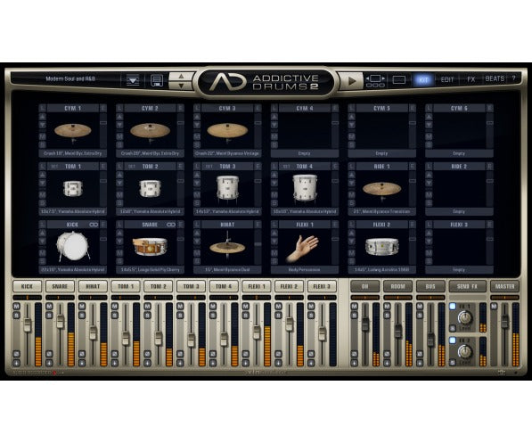 XLN Audio Mod Soul R&B ADPACK - AD2