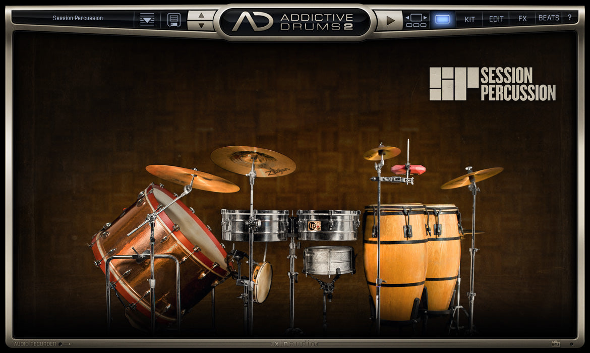 XLN Audio Session Percussion ADPACK - AD2