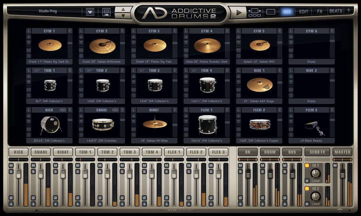 XLN Audio Studio Prog ADPACK - AD2