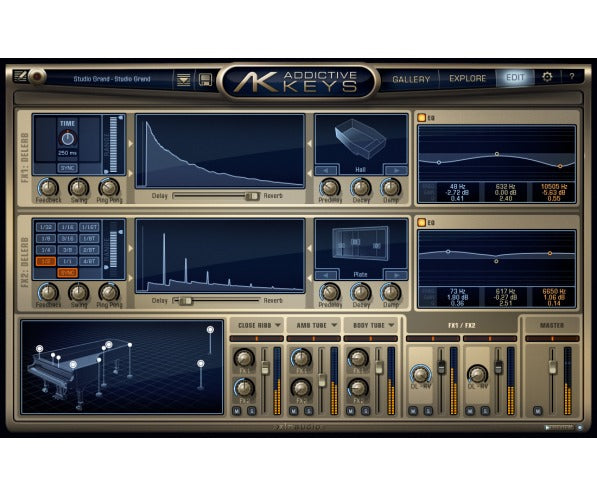 XLN Audio Addictive Keys Duo Bundle