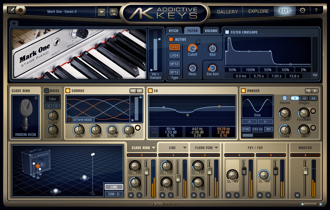 XLN Audio Addictive Keys Mark One