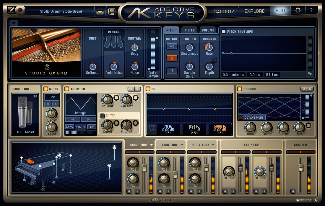 XLN Audio Addictive Keys Studio Grand
