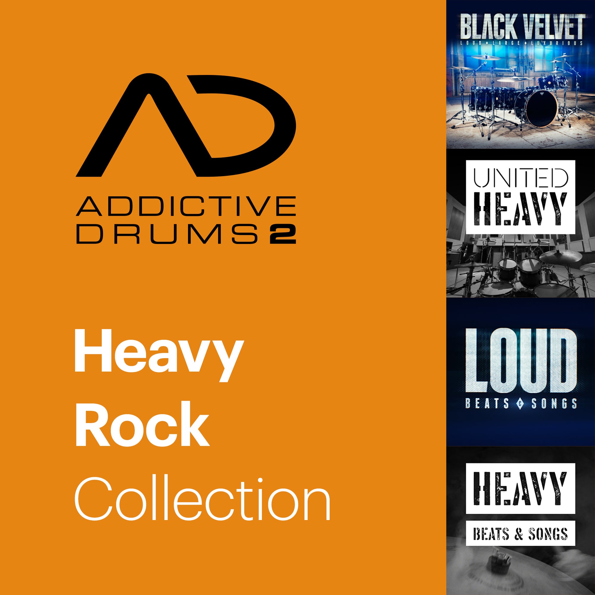 Addictive Drums 2: Heavy Rock Collection