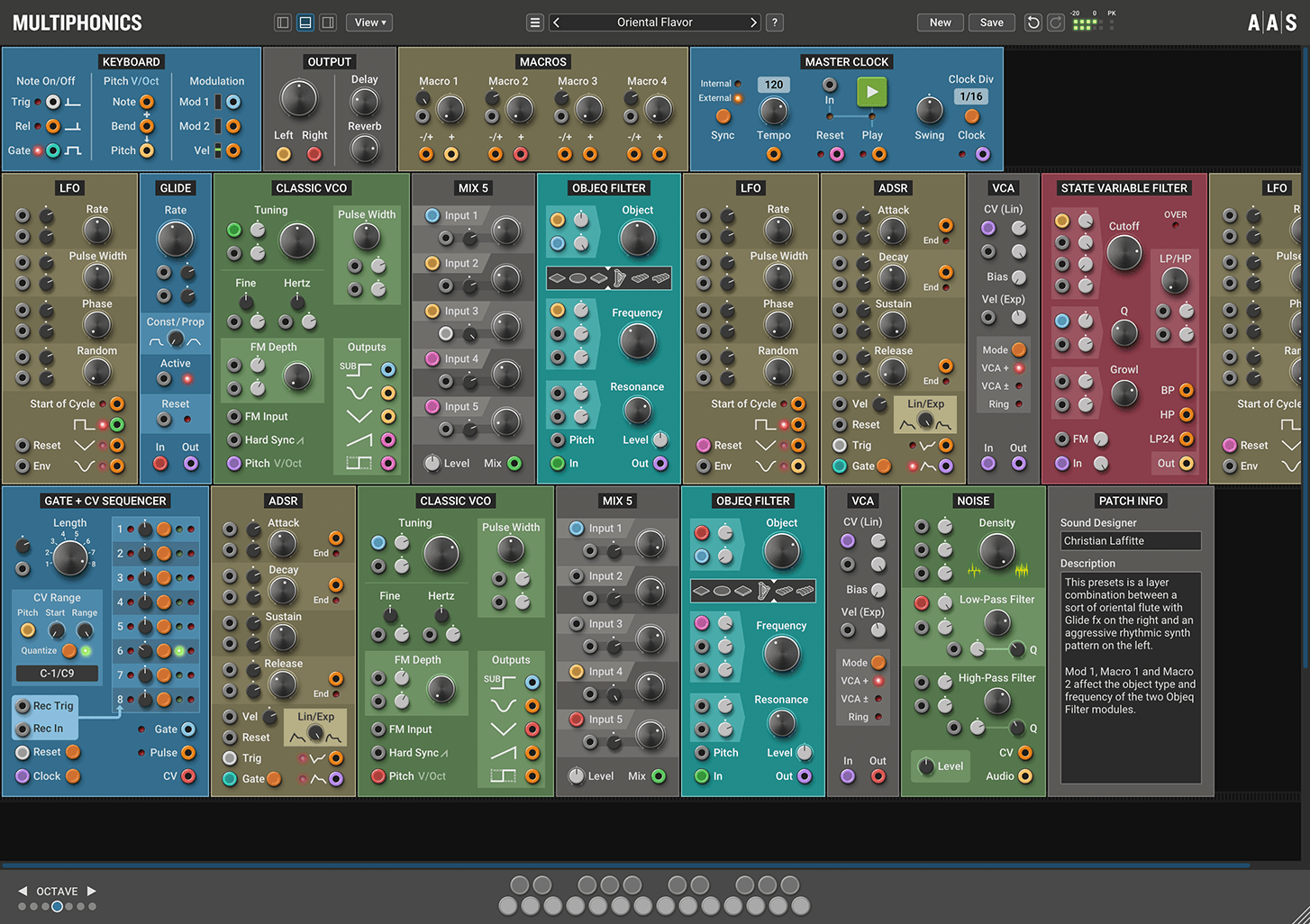 Applied Acoustics Systems Multiphonics CV-1