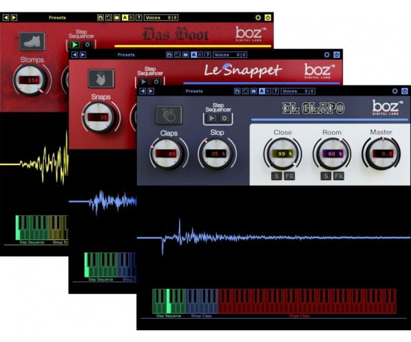 Boz Digital Labs Claps, Stomps and Snaps Bundle