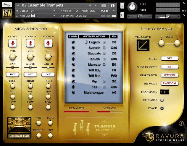 Impact Soundworks Bravura Scoring Brass Complete
