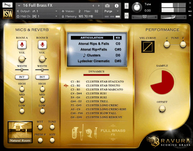 Impact Soundworks Bravura Scoring Brass Complete