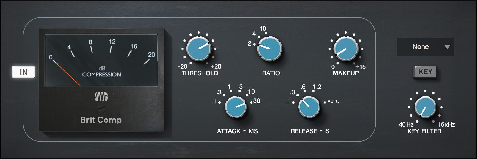 PreSonus Brit Comp - Fat Channel Plug-in