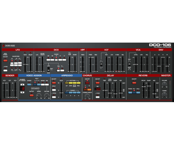Cherry Audio DCO-106 Polyphonic Synthesizer
