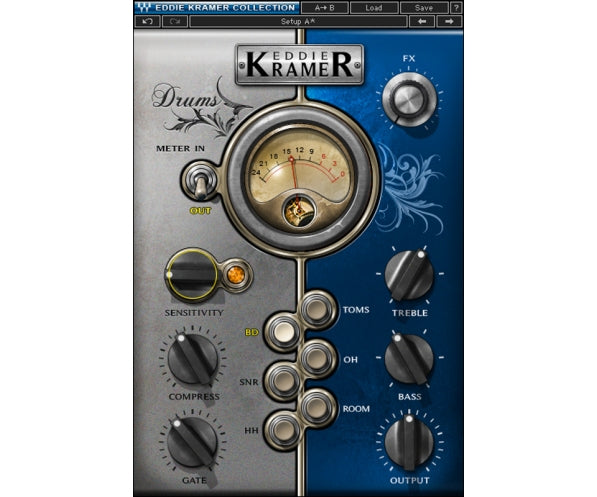 Waves Eddie Kramer Drum Channel