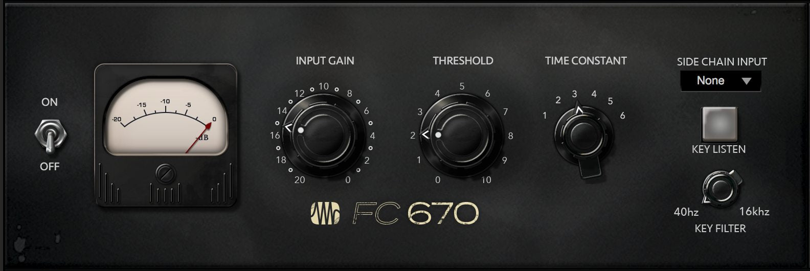 PreSonus FC-670 Compressor