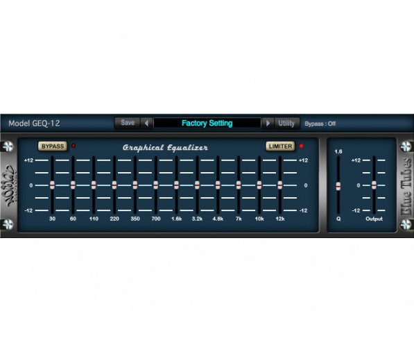 Nomad Factory Blue Tubes Equalizer GEQ12