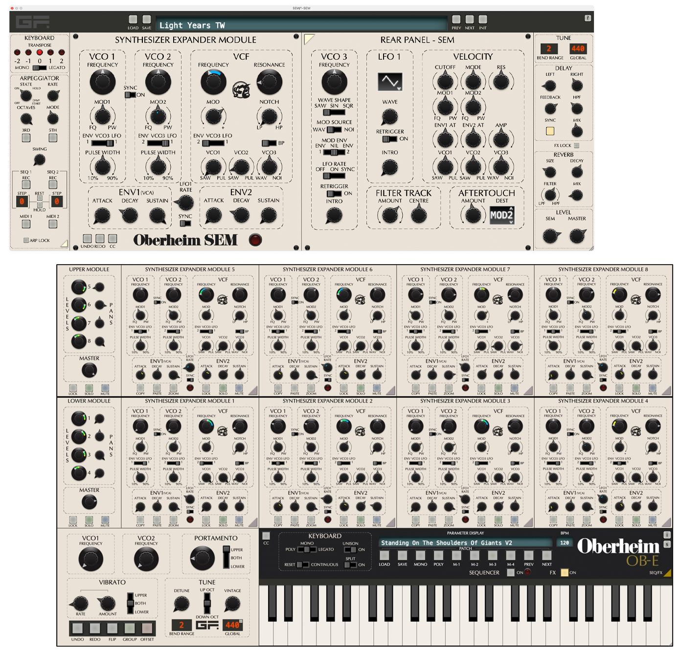 GForce The Oberheim Bundle