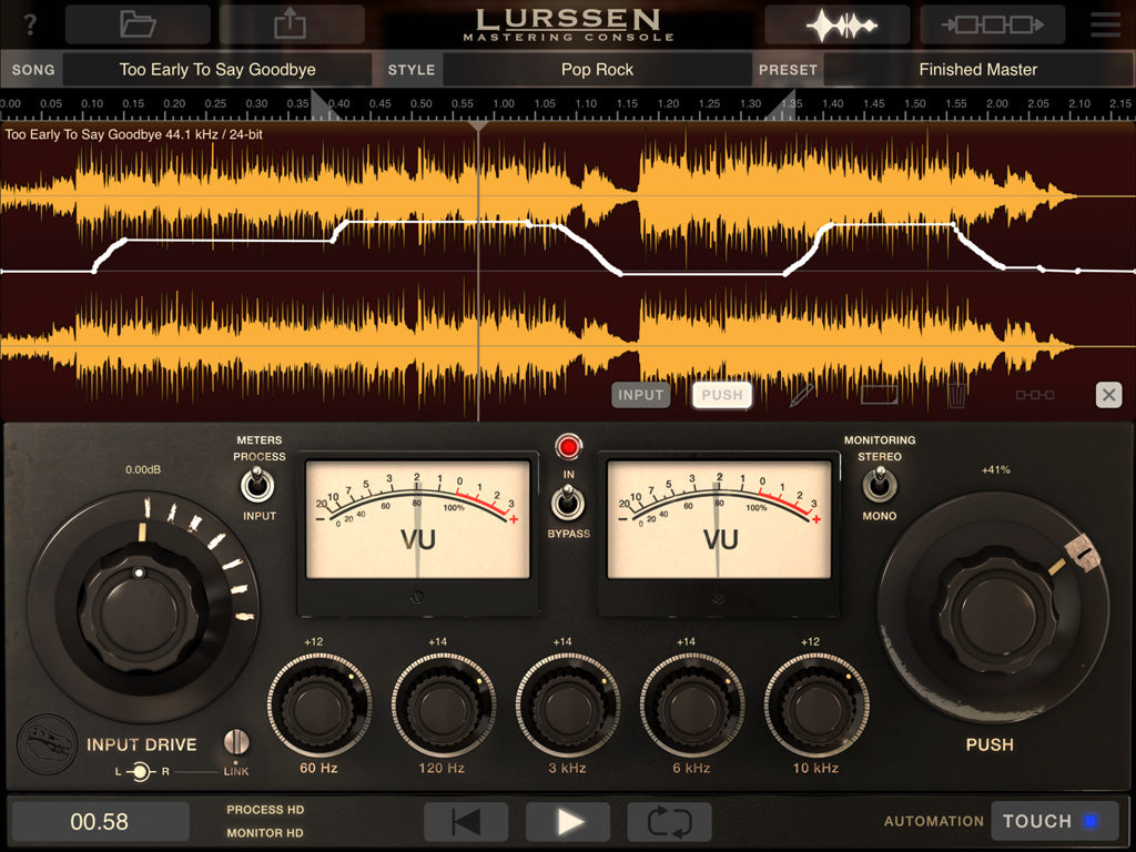 IK Multimedia Lurssen Mastering Console