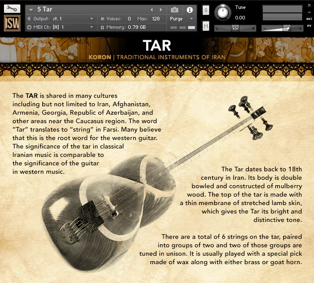 Impact Soundworks Koron: Traditional Instruments Of Iran