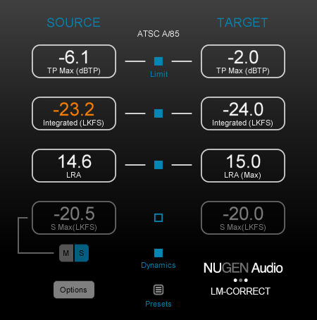 NUGEN Audio LM-Correct DynApt Extension