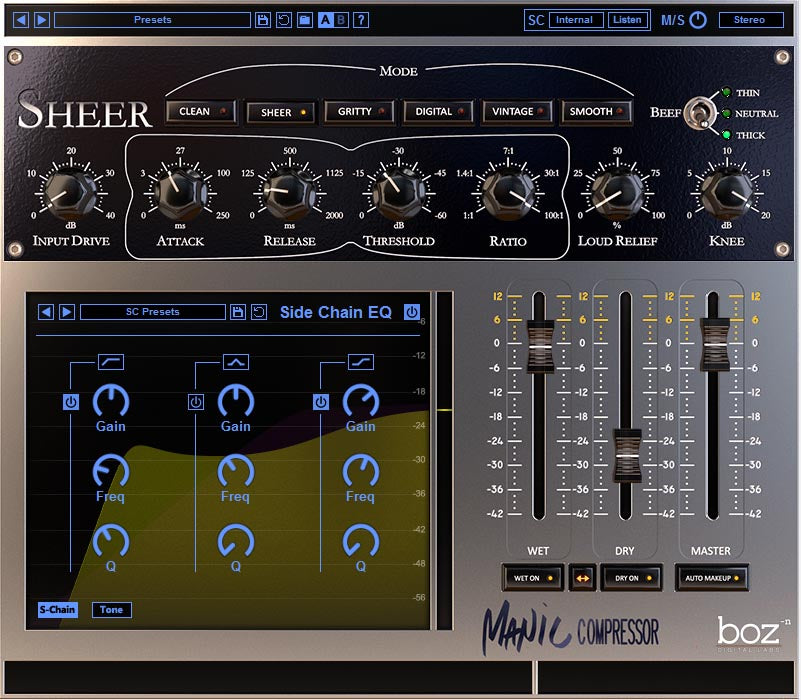 Boz Digital Labs Manic Compressor