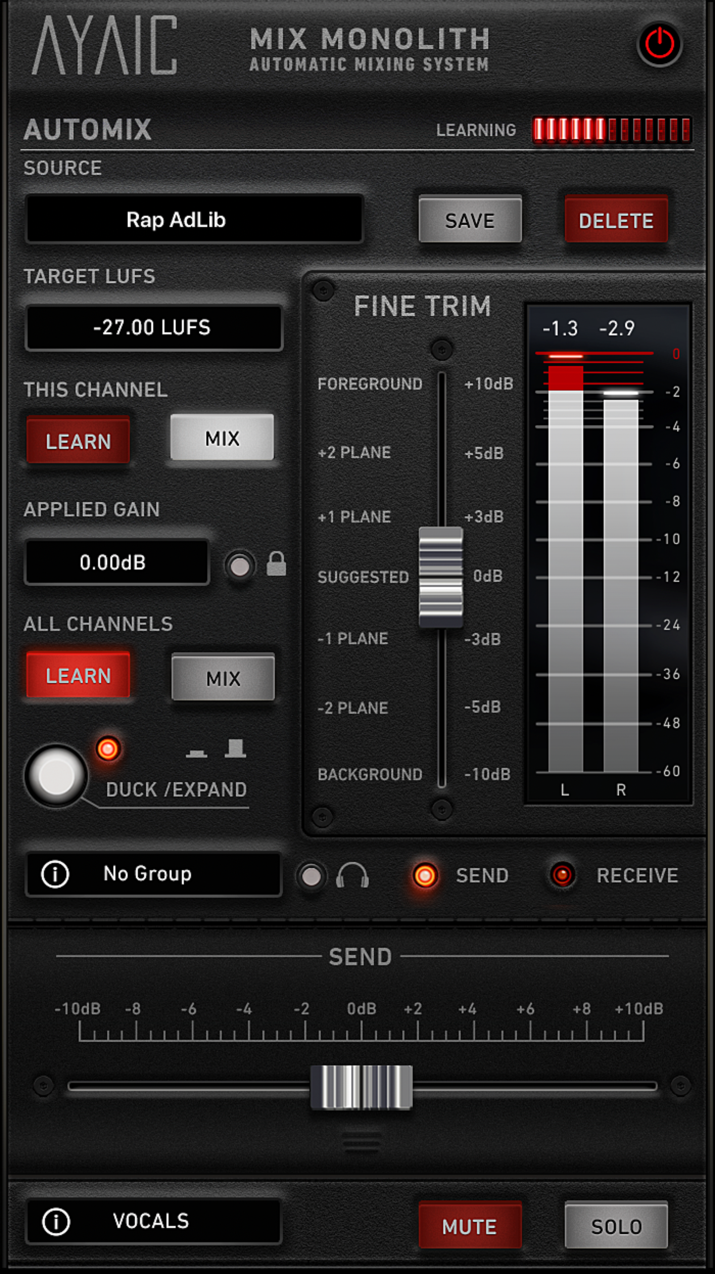 AyaicWare Mix Monolith Send