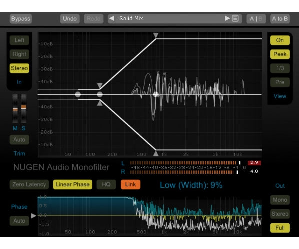 NUGEN Audio Monofilter
