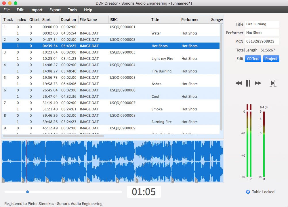 Sonoris DDP CREATOR Pro