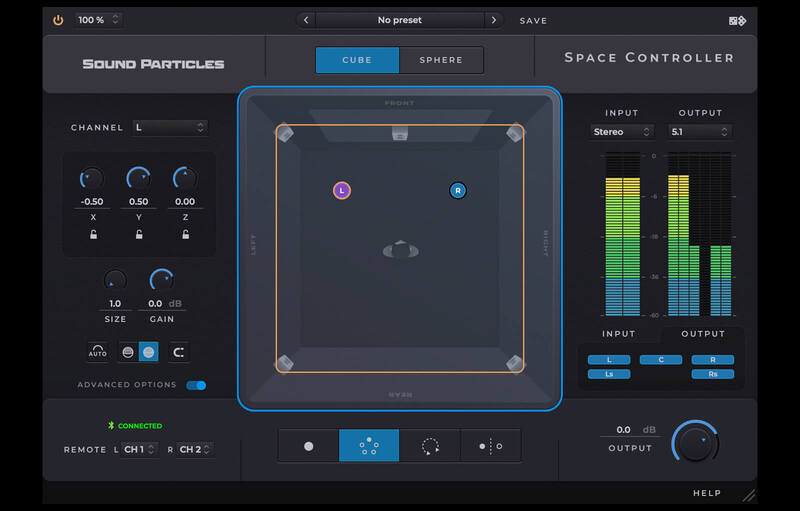 Sound Particles Space Controller Standard