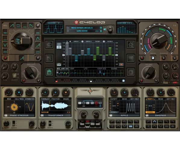 Sugar Bytes Cyclop. Twisted Bass Synthesizer