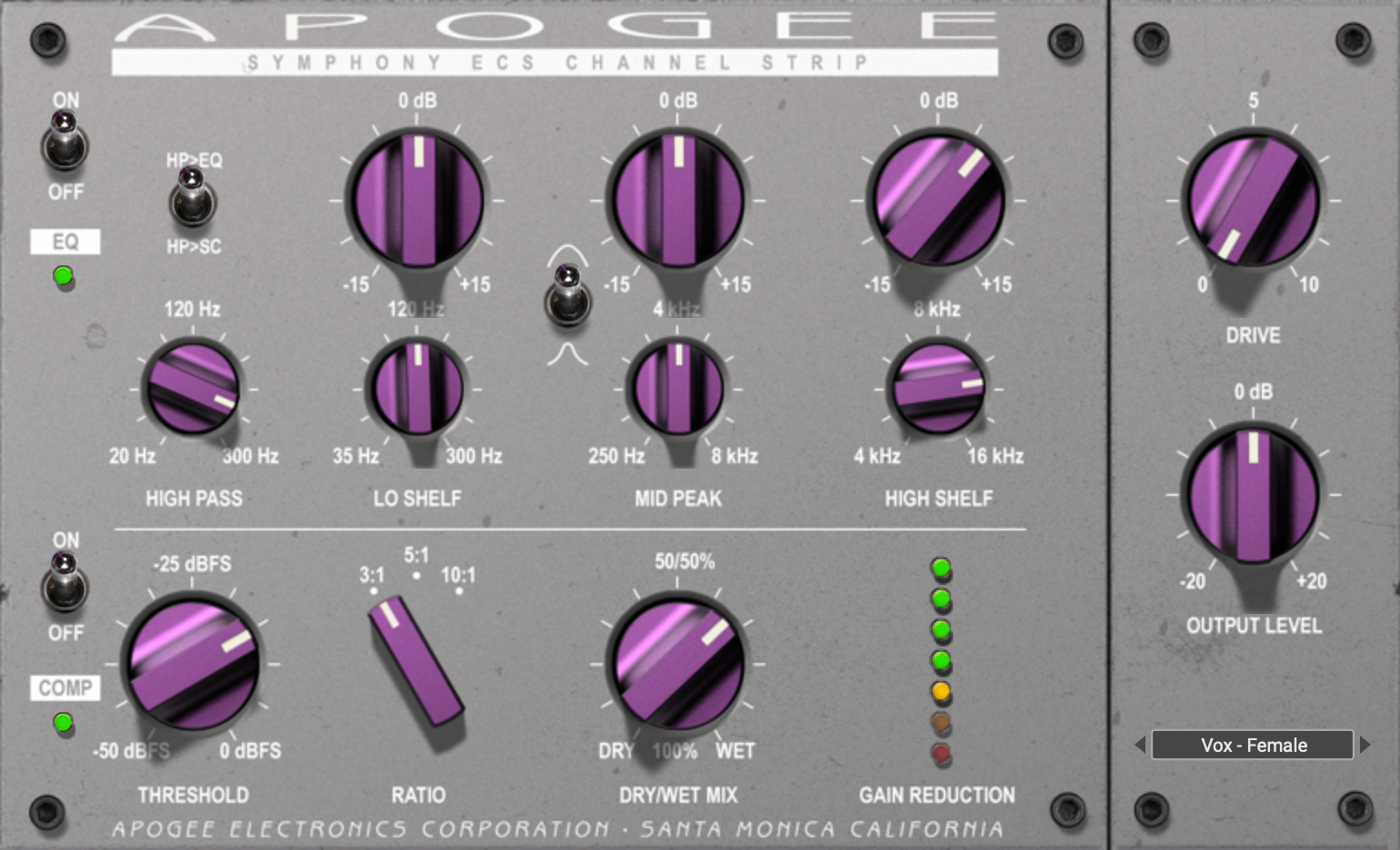 Apogee Digital Symphony ECS Channel Strip